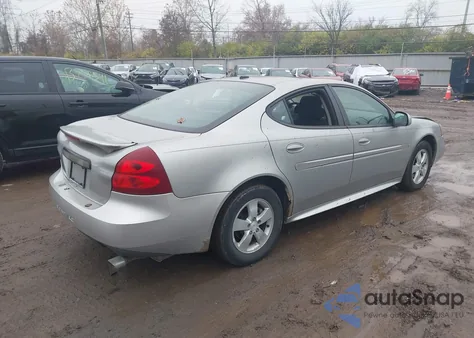 2008 Pontiac Grand Prix from USA, damaged, VIN 2G2WP552X81166138